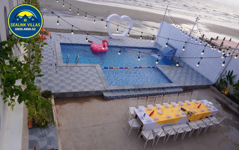 BLUE OCEAN VILLA MŨI NÉ SÁT BIỂN CÓ HỒ BƠI