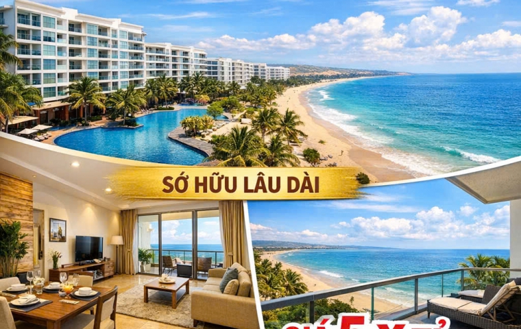 Cần bán căn hộ Ocean Vista Mũi Né 3 phòng ngủ chính chủ – Sở hữu lâu dài, diện tích rộng, sát biển