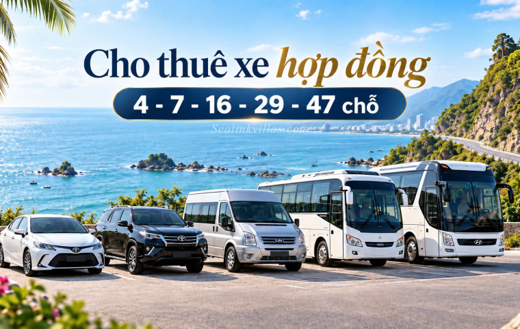 Cho thuê xe hợp đồng Sài Gòn – Phan Thiết – Mũi Né