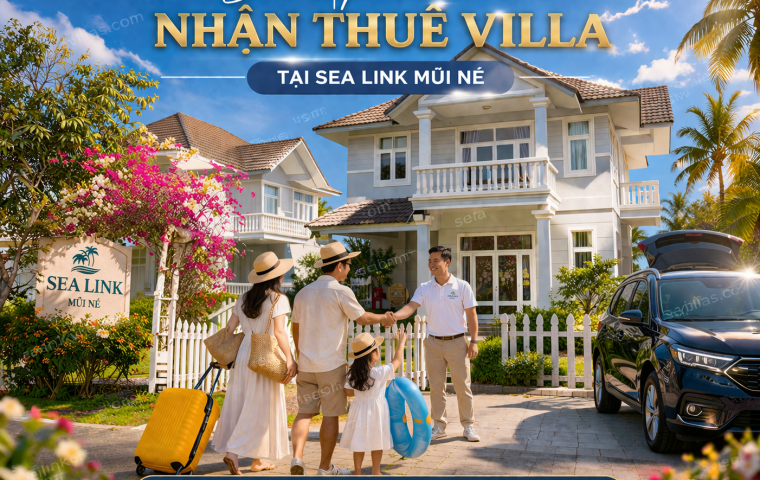 Quy trình đón khách thuê villa tại Sea Link Mũi Né như thế nào?