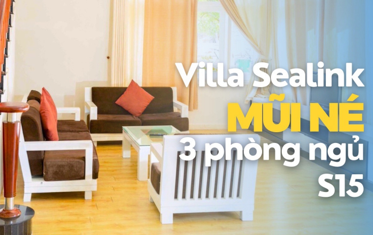 Sealink Villa Mũi Né 3 phòng S15