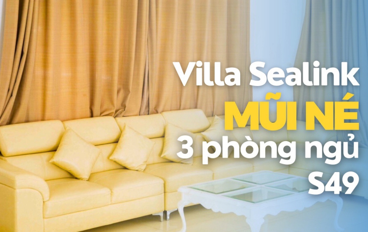 Sealink Villa Mũi Né 3 phòng SEAVIEW S49