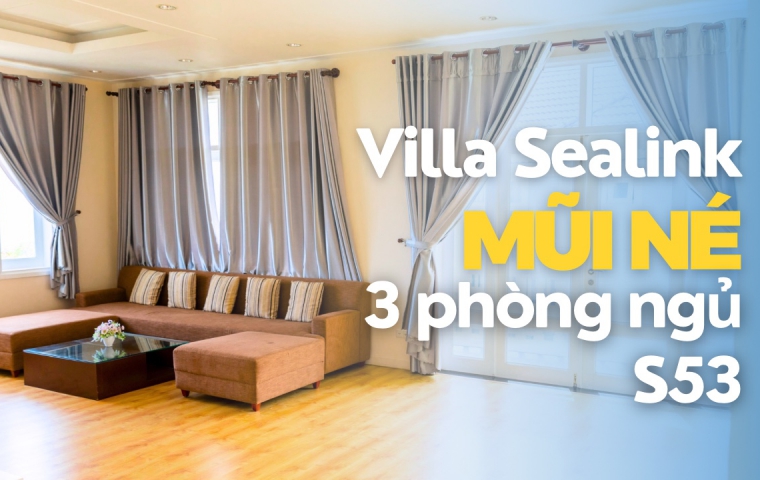 Sealink Villa Mũi Né 3 phòng SEAVIEW S53