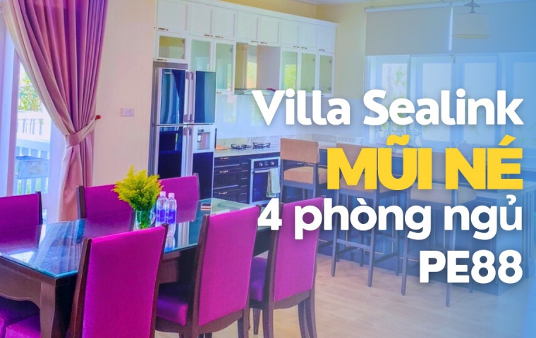 Sealink Villa Mũi Né 4 phòng PE88