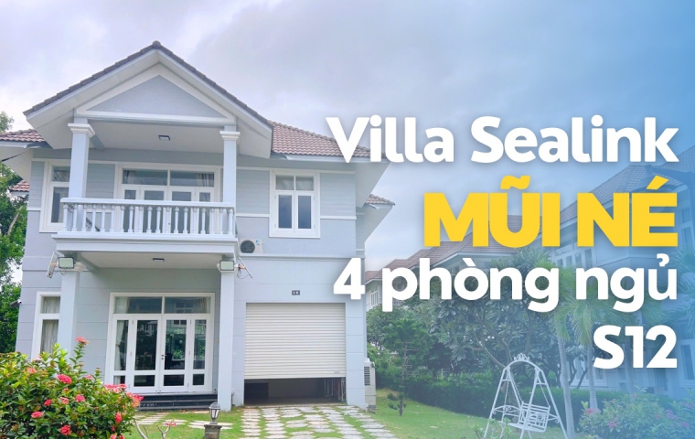 Sealink Villa Mũi Né 4 phòng S12