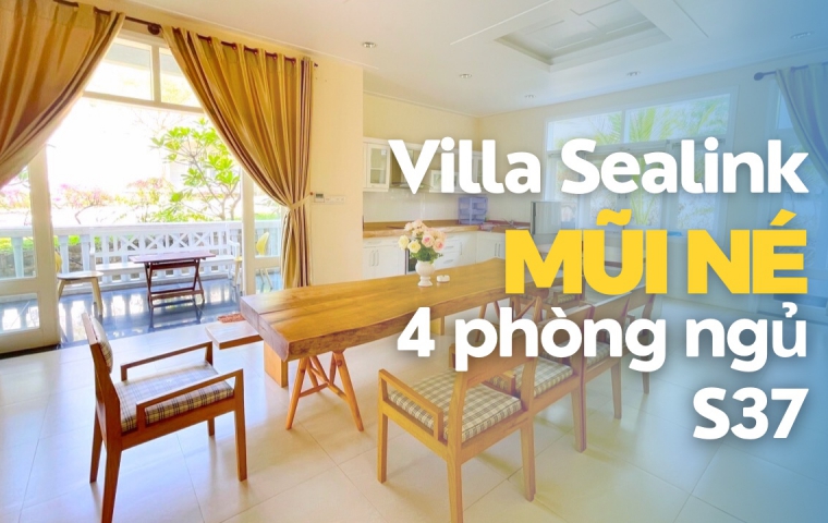 Sealink Villa Mũi Né 4 phòng S37