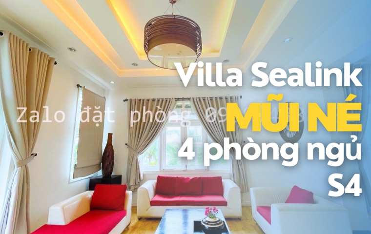 Sealink Villa Mũi Né 4 phòng S4