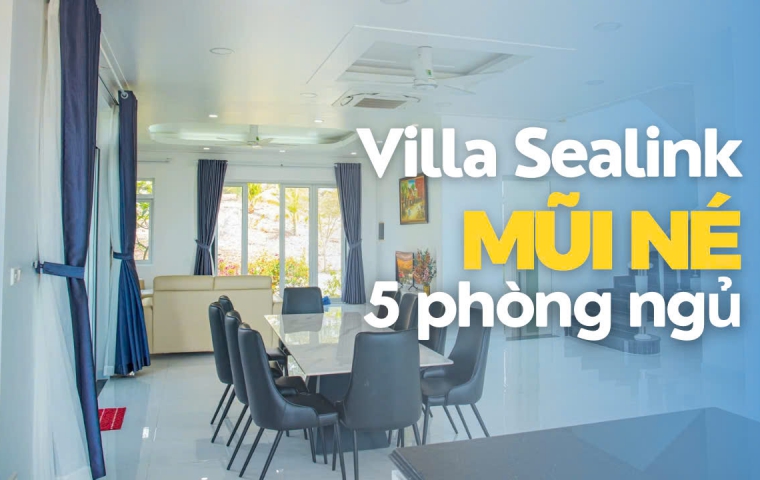 Sealink Villa Mũi Né 5 phòng PE54