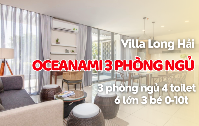 VILLA 3 PHÒNG NGỦ OCEANAMI 1304