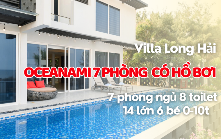 VILLA 7 PHÒNG NGỦ OCEANAMI 1307