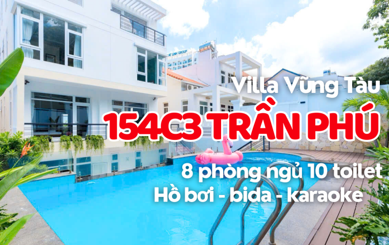 VILLA VŨNG TÀU 154C3 TRẦN PHÚ