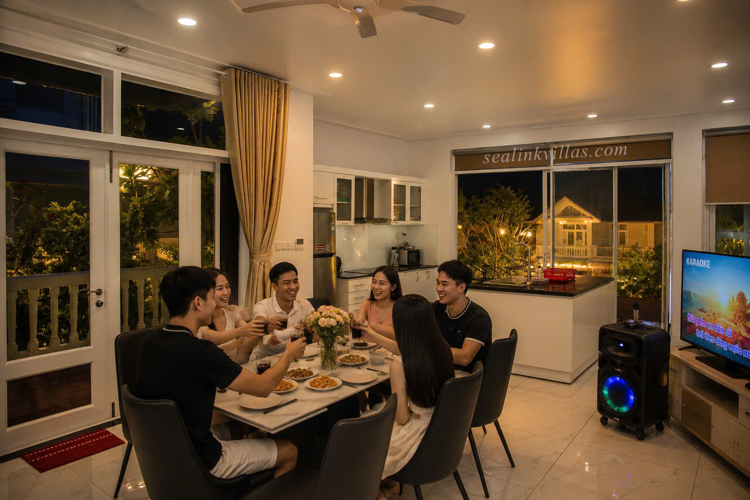 loa-karaoke-sealink-villa-mui-ne